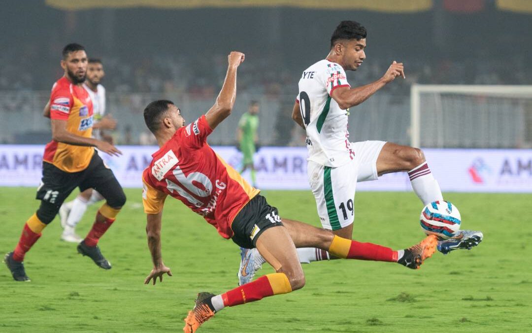 East Bengal FC suffer a 0-2 defeat against ATKMB in the final Kolkata derby of Hero ISL 2022-23